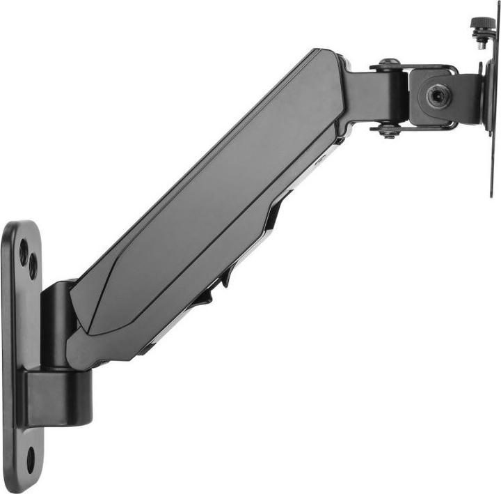 Produktbild Techly Klammer für LCD TV (einstellbarer Arm) - Schwarz - Bildschirmgrösse: 43.2-81.3 cm (Wand, 32.01", 8 kg)