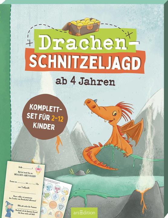 Immagine prodotto Drachen-Schnitzeljagd ab 4 Jahren (Tedesco, Hannah Lang, Marlit Kraus, 2023)