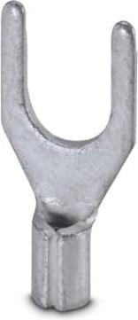 Produktbild Phoenix Contact Gabelkabelschuh 0.5 mm² 1 mm² Loch-Ø=5.3 mm Unisoliert Metall 3240140 100 St.
