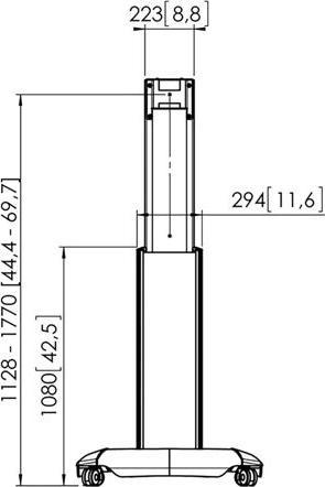 Produktbild Vogels PFT 2520 (55 kg, 32" - 65")