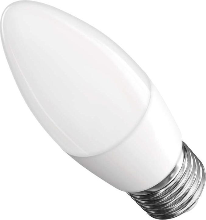 Image du produit Emos Lampe LED Classic Candle / E27 / 4,2 W (40 W) / 470 lm / Blanc neutre (E27, 470 lm, 1 x)