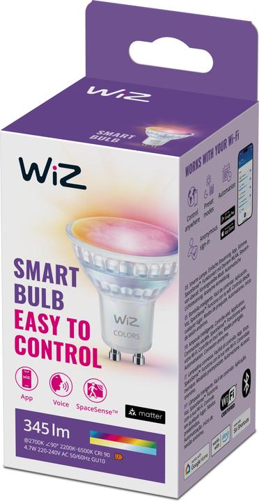 Produktbild WiZ Leuchtmittel (GU10, 4.70 W, 345 lm, 1 x, F)