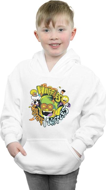 Image du produit - Sweat à capuche TEEN TITANS GO WAFFLE MANIA - Garçon (140, 146)