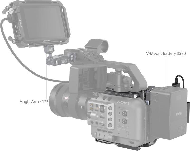 Actual product image SmallRig 4124 Cage Kit for Sony FX6