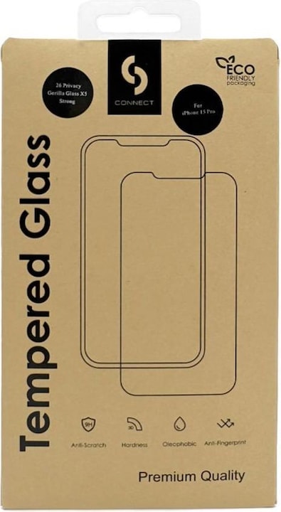 Immagine prodotto Connect iPhone 14 Pro 3D Corning Gorilla Glass 5X forte (1 Pezzo/i, Apple iPhone 14 Pro)