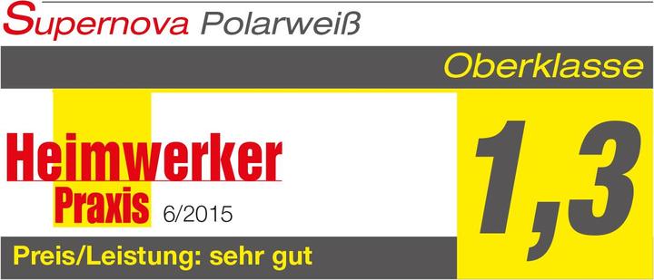 Actual product image Super Nova Polar white (White, 10 l)