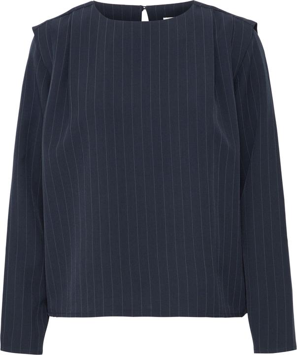 Navy Pinstripe Mix (203921)