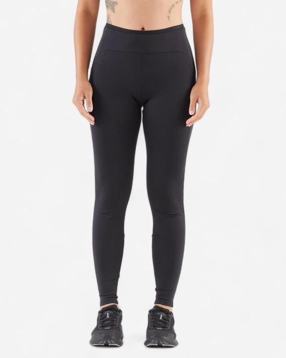 Kiprun Lauftights lang Damen - 500 Comfort schwarz