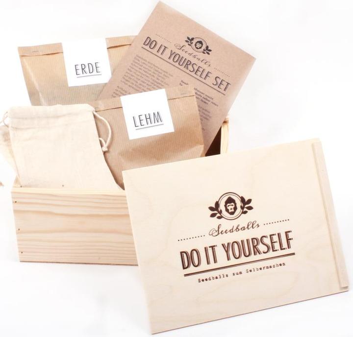 Immagine prodotto Gorilla Gardening Set fai-da-te di Seedball (Bomba da seme)