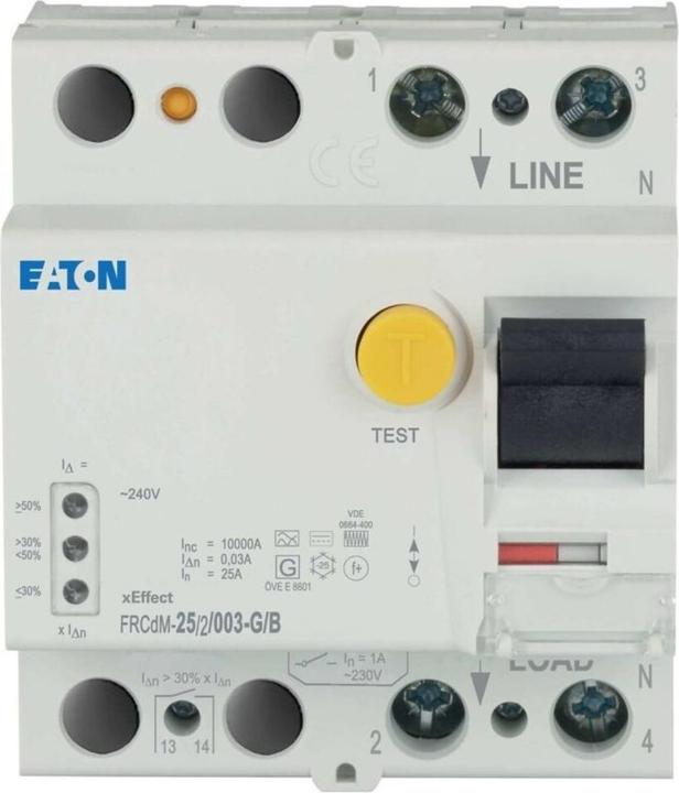 Image du produit Eaton RCD FRCdM-25/2/003-G/B 25A Sensibilité G/B 300638
