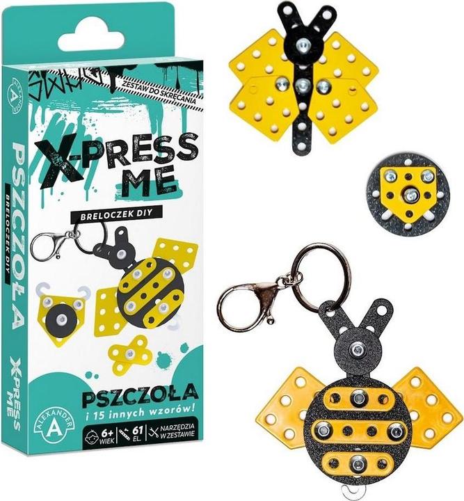 Alexander X-press Me Schlüsselanhänger DIY Biene ALEX