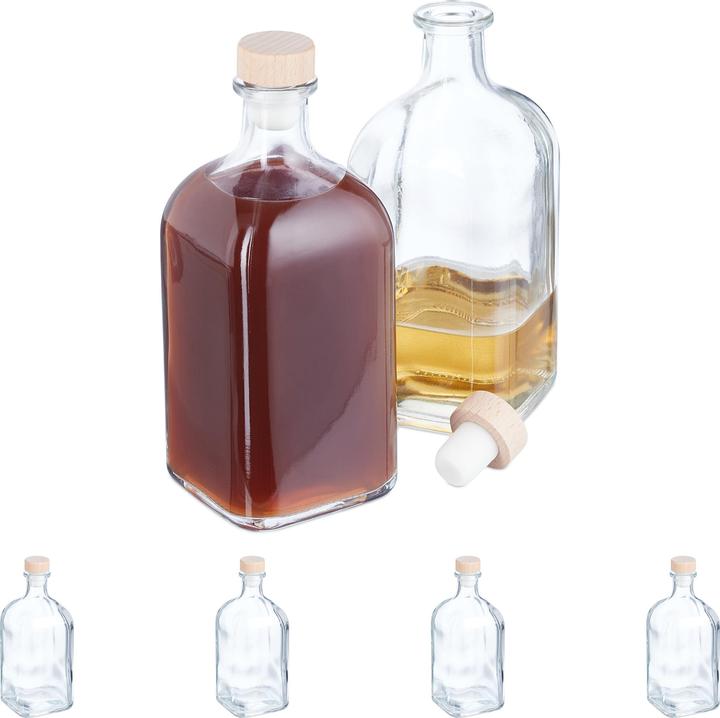 Actual product image Relaxdays 6x flask (6 pcs., 0.50 l)