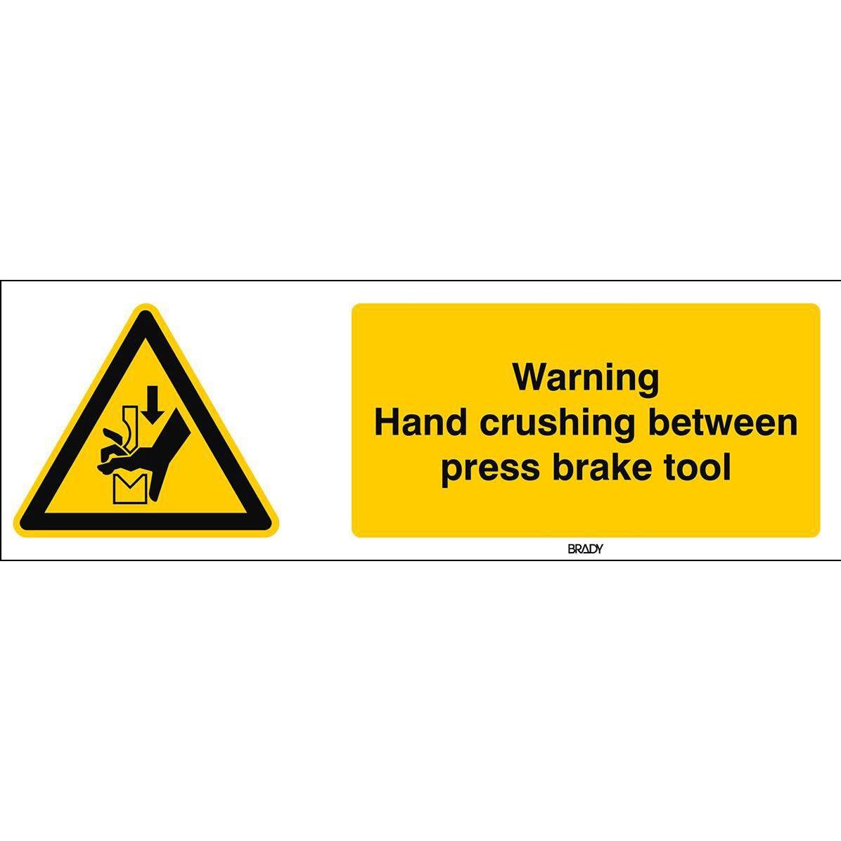 Brady, Sicherheitskennzeichnung, ISO Safety Sign - Warning