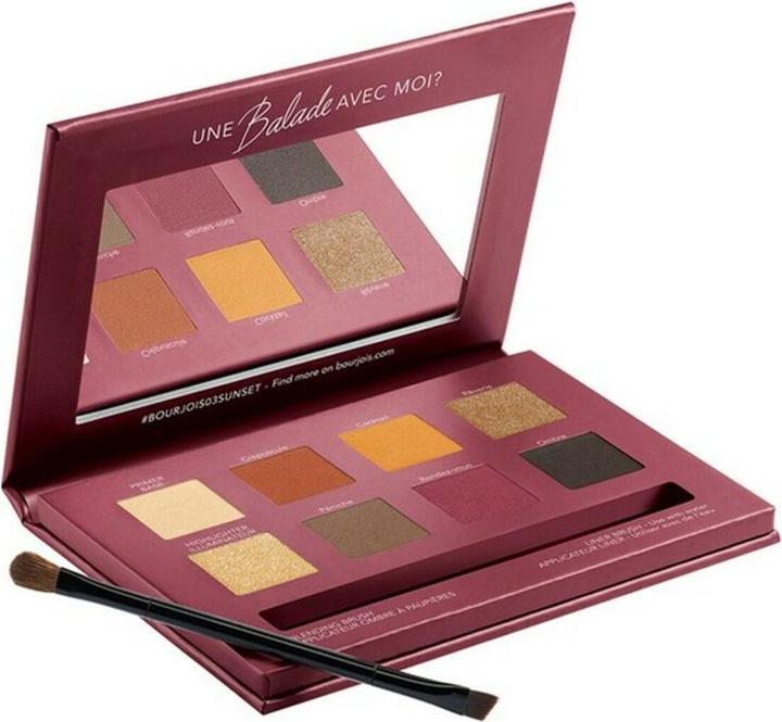 Produktbild Bourjois Nº3 QUAI DE SEINE eyeshadow palette sunset edition 4,5 gr (Sunset)