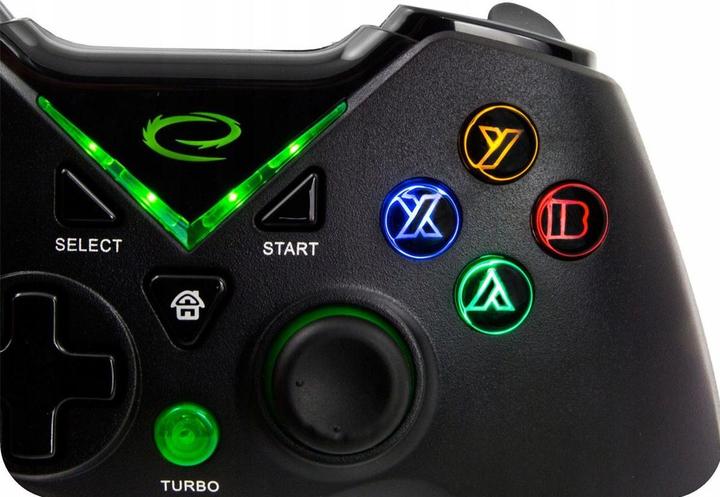 Produktbild Esperanza EGG112K Gamecontroller Gamepad PS3 XBOX ONE PC USB 2.0 Schwarz (PC, PS3, Xbox One S)