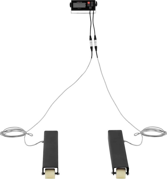 Produktbild Steinberg Wiegebalken Industriewaage Palettenwaage Bodenwaage digital 5000 kg / 1 kg
