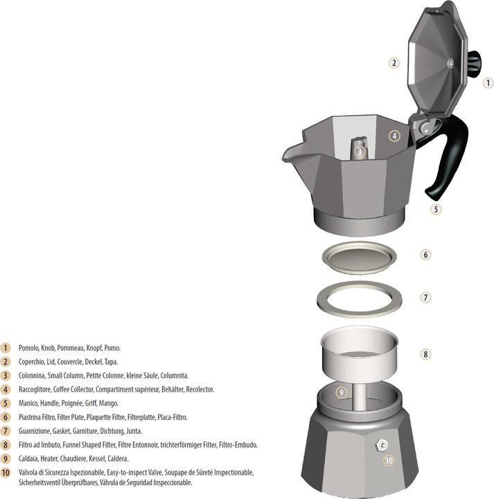 Produktbild Bialetti Moka6 (6 T.)