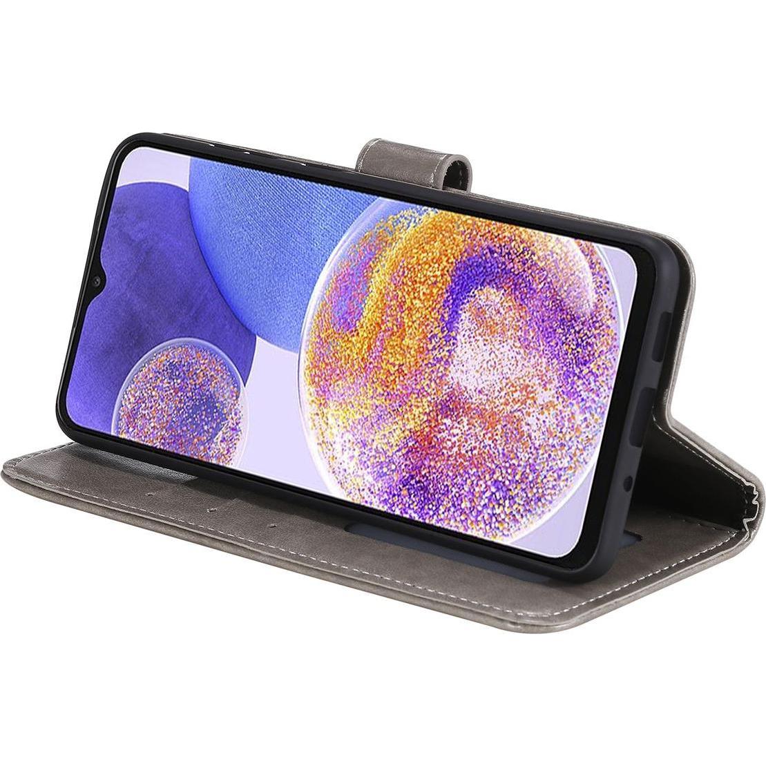 Thumbnail - König Design Hülle Handy Schutz für Samsung Galaxy A23 Case Cover Tasche Wallet Etui 360 Grad (Samsung Galaxy A23), Smar...