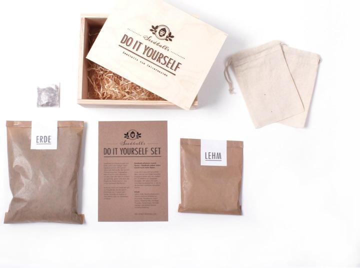 Gorilla Gardening Set fai-da-te di Seedball (Bomba da seme)