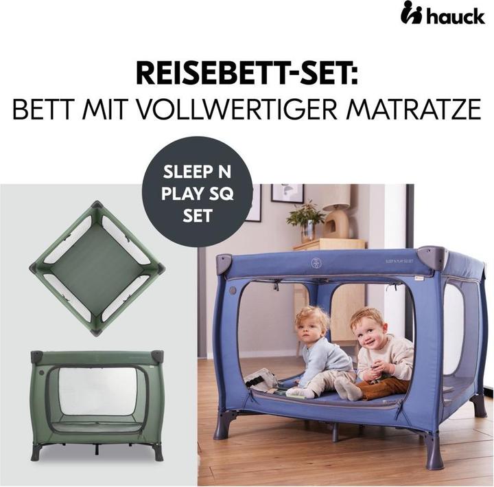 Actual product image Hauck Reisebett & Laufgitter Sleep N Play SQ Set