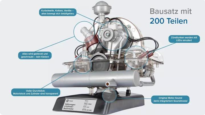 Immagine prodotto Franzis Baubox VW Maggiolino VW 4 cilindri boxer