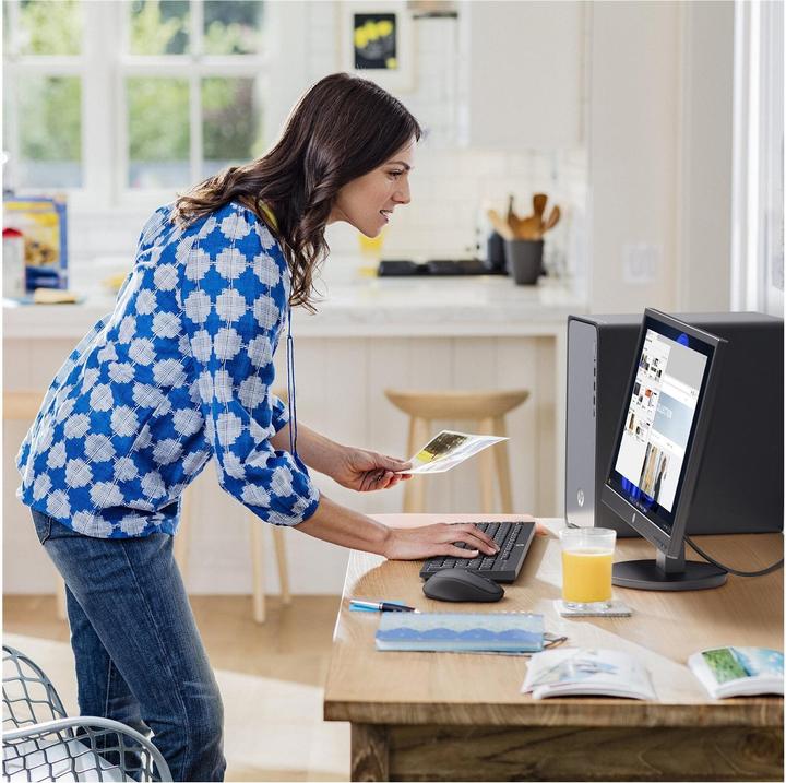 Actual product image HP OmniDesk Desktop M02-0452ng i5-14400 16GB/512GB SSD Windows 11 Meteorsilber (512 GB, 16 GB, Intel Core i5-14400)