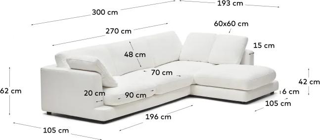 Produktbild Kave Home Gala (Ecksofa)