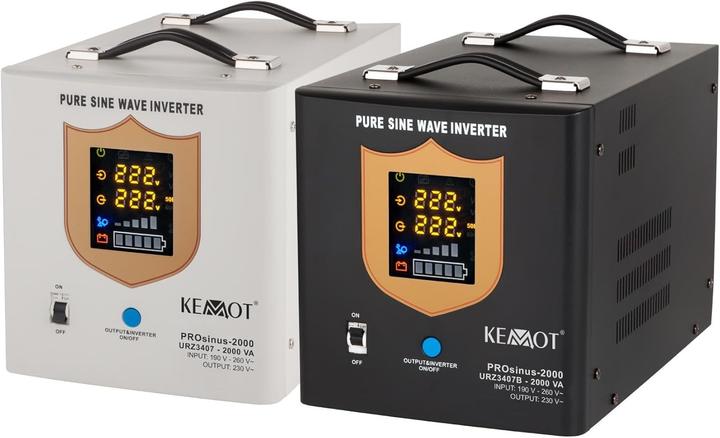 Produktbild Kemo Unterbrechungsfreie Stromversorgung 1200W 12V/230Vac PROsinus-1200 (2000 VA, 1200 W)