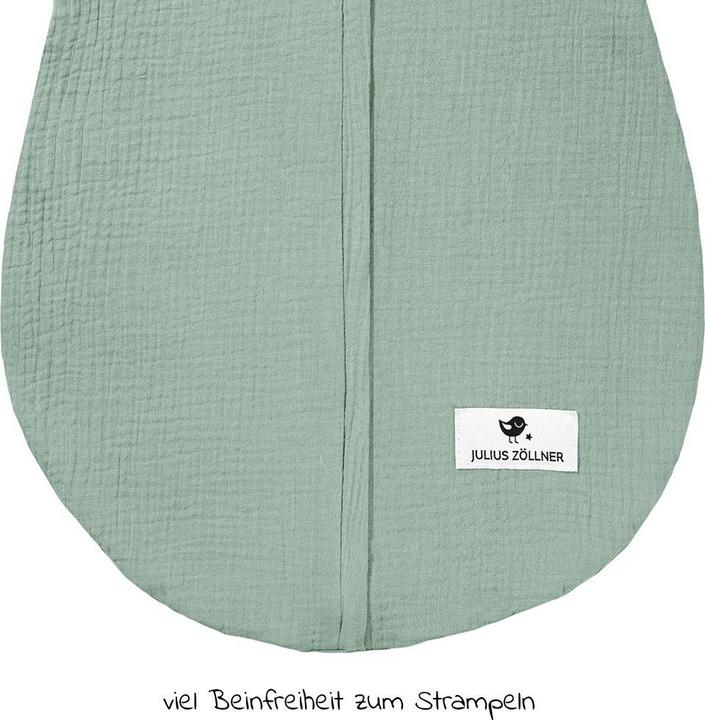 Productafbeelding Julius Zöllner Zomerslaapzak mousseline (62 cm, 0,5 TOG, Zomer)