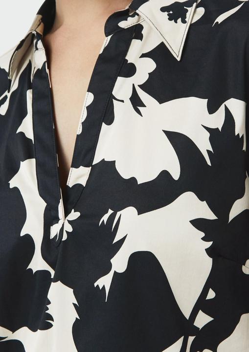 Immagine prodotto Comma Kleid Kurzes Popeline-Kleid mit Hemdkragen und All-over-Print (38)