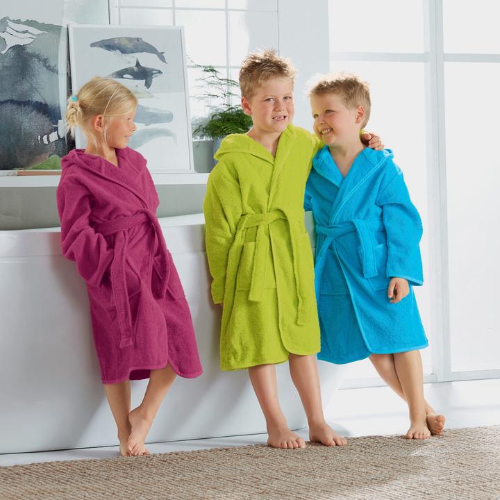 Produktbild Erwin Müller Kinder-Bademantel mit Kapuze (122, 128)