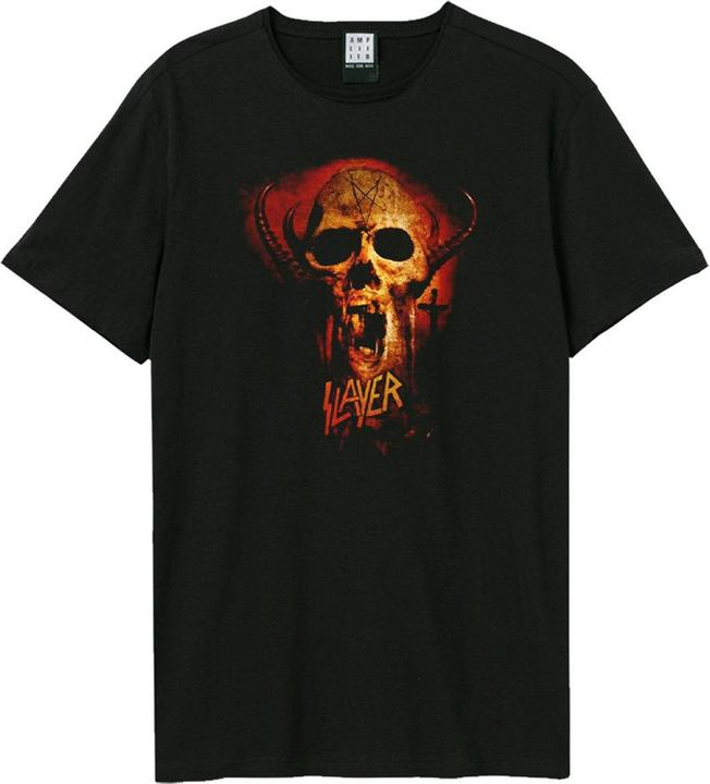 Actual product image Amplified Unisex Adult Slayer T-Shirt (S)