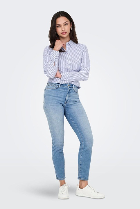 Produktbild Only ONLEMILY Hohe Taille Gerade geschnitten Jeans Straight-Fit jeans (W30/L34)