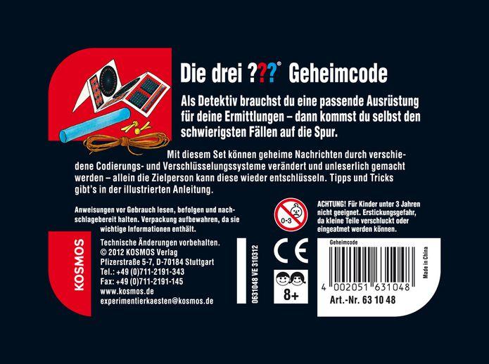 Produktbild Kosmos Die Drei? Geheimcode