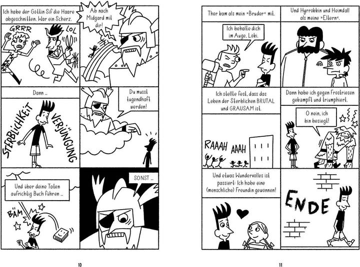 Productafbeelding Loki – Warum man als schlechter Gott immer an allem schuld ist (oder auch nicht) (Louie Stowell, André Mumot, Ulf K., Duits)