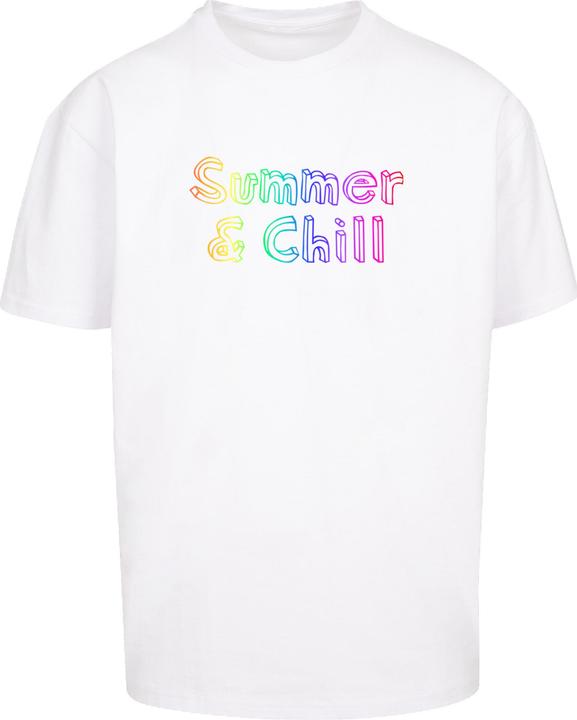 Produktbild Merchcode Summer And Chill Rainbow Heavy Oversized Tee - 117931 (XXL)