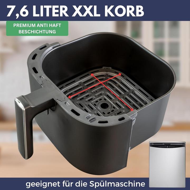 Produktbild Sommertal Heissluftfritteuse mit 8 Programmen