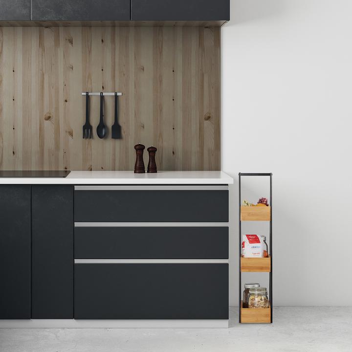 Immagine prodotto Relaxdays Scaffale per il bagno (18 x 30 x 81 cm)