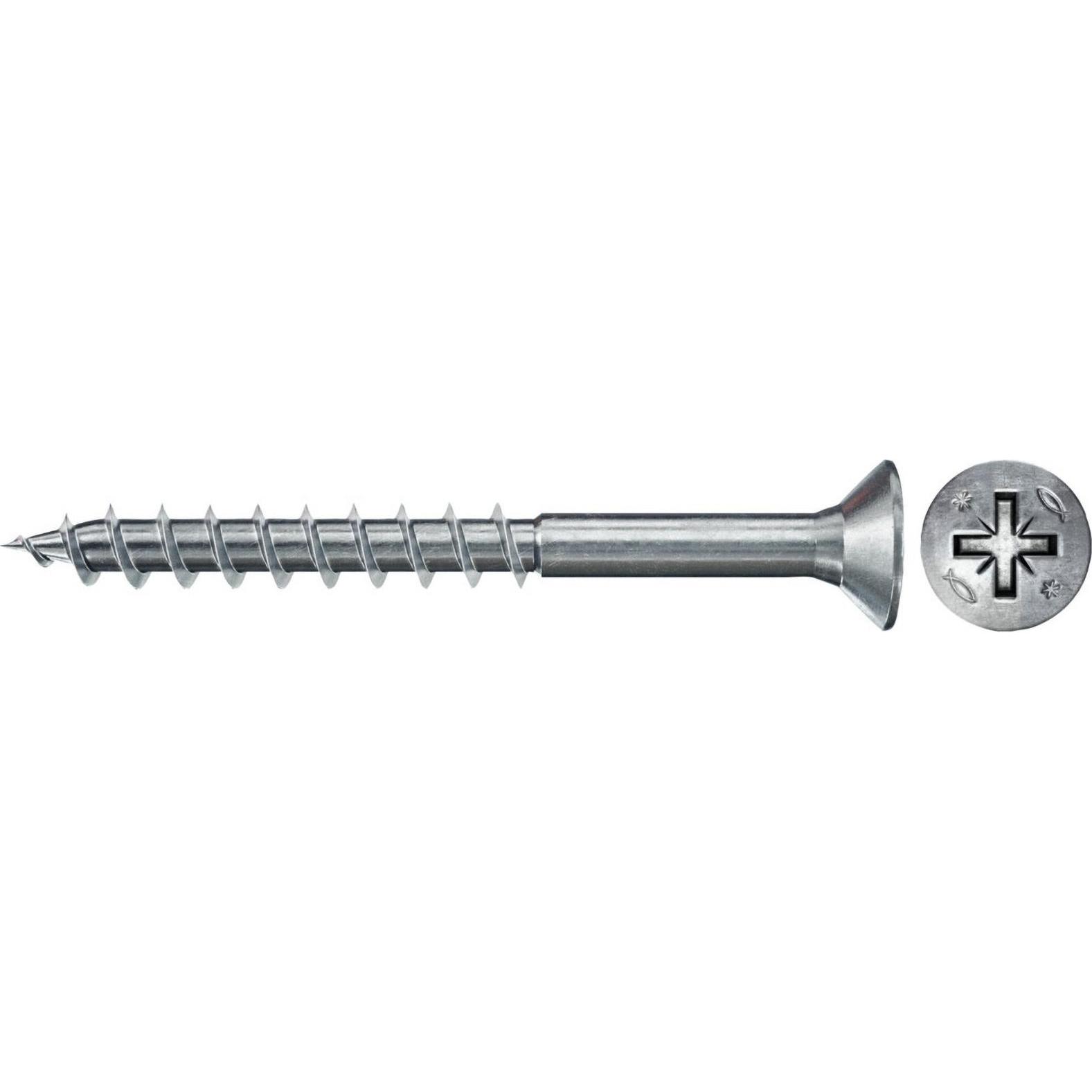 Fischer, Schrauben, PowerFast II 3,0x40 SK PZ TG blvz 200 (200 Schrauben pro Stück)