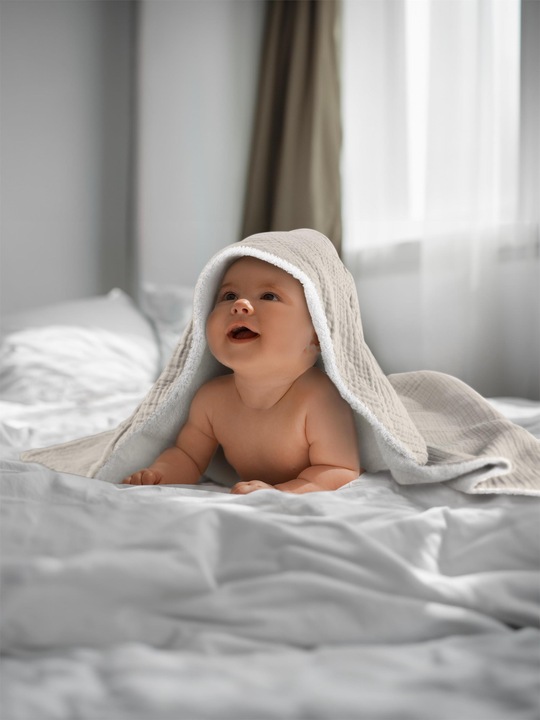 Produktbild Aspero 2x Baby Musselin Wickeltücher aus Bio-Baumwolle
