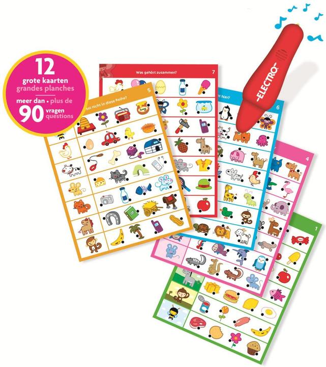 Actual product image Jumbo Electro Wonderpen Animals (French, German)
