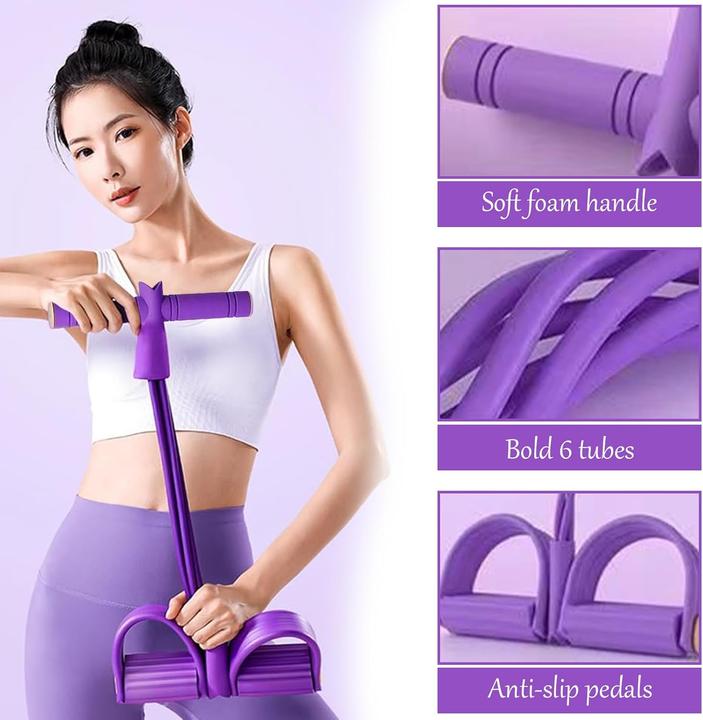 Actual product image Guyode Expander-Set mit Widerstandsbändern und Bauchtrainer