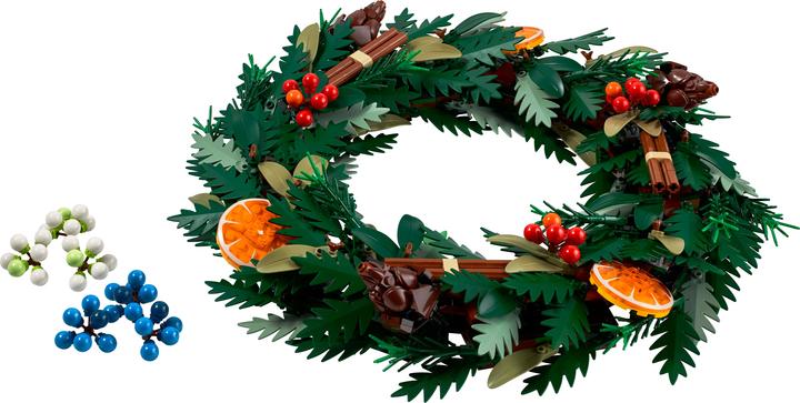Actual product image LEGO Christmas wreath (10340, LEGO Icons)