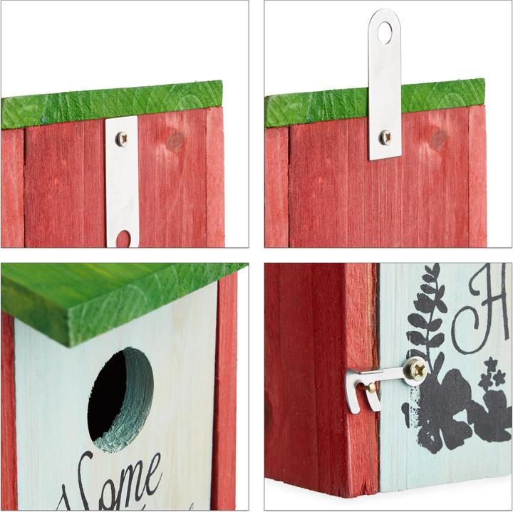 Actual product image Relaxdays Nesting box