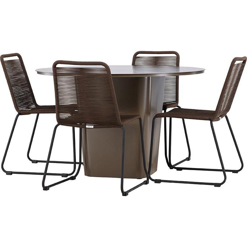 Thumbnail - Ebuy24, Gartentisch + Balkontisch, Gartenset SantaFeLindos (120 cm)