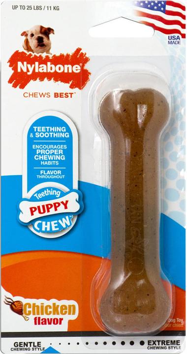 Nylabone Puppybone M, 14 cm, 85 g (Dog chew toy)