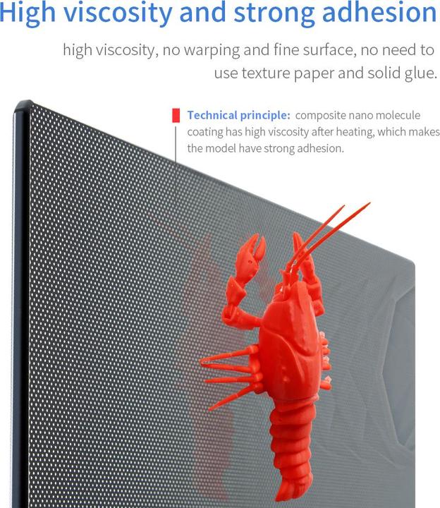 Immagine prodotto Creality Piastra in vetro temperato 310x315 mm per CR-10 Smart