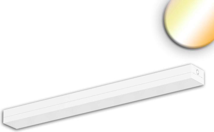 Isoled LED Langfeldleuchte blendreduziert, weiss, 120cm, 38W, Colorswitch 3000/4000/5700K, dimmbar