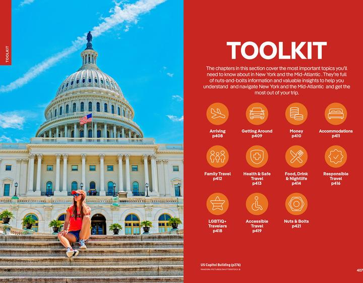 Produktbild New York & the Mid-Atlantic (Englisch, Adam Karlin, Amy C Balfour, Brian Kluepfel, Collectif, Karla Zimmerman, Maxwell Virginia, Michael Grosberg, Ray Bartlett, Regis St. Louis, Simon Richmond, 2025)