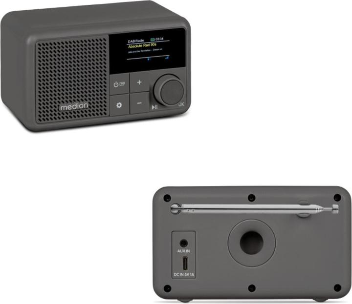 Actual product image Medion LIFE S66822 Portable DAB+ radio (DAB+, FM, Bluetooth)